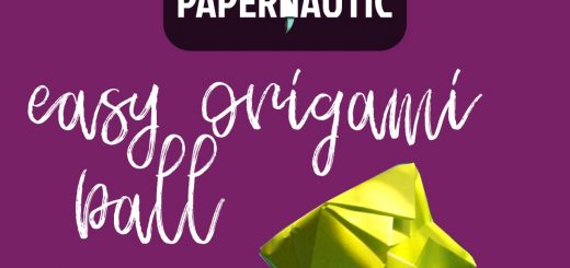 Easy origami ball video tutorial