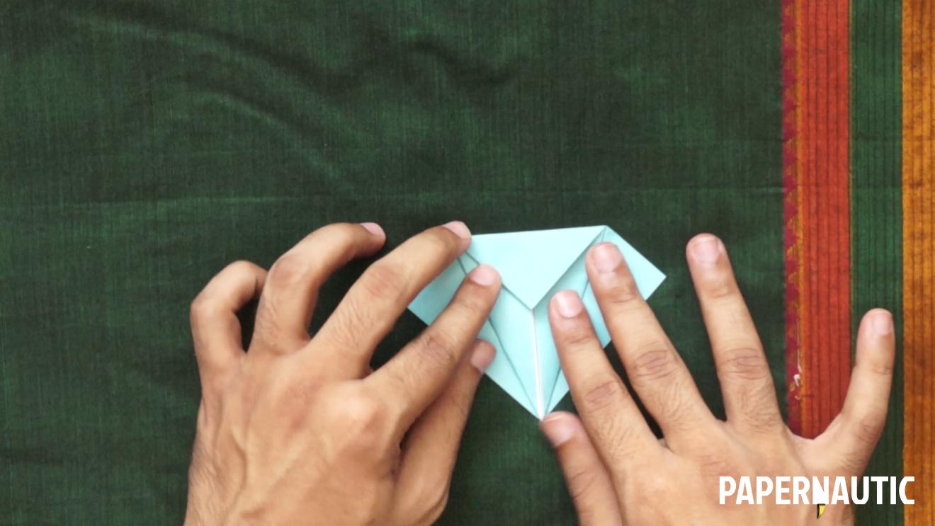 Step 06 - Origami Paper Crane - easy origami crane steps