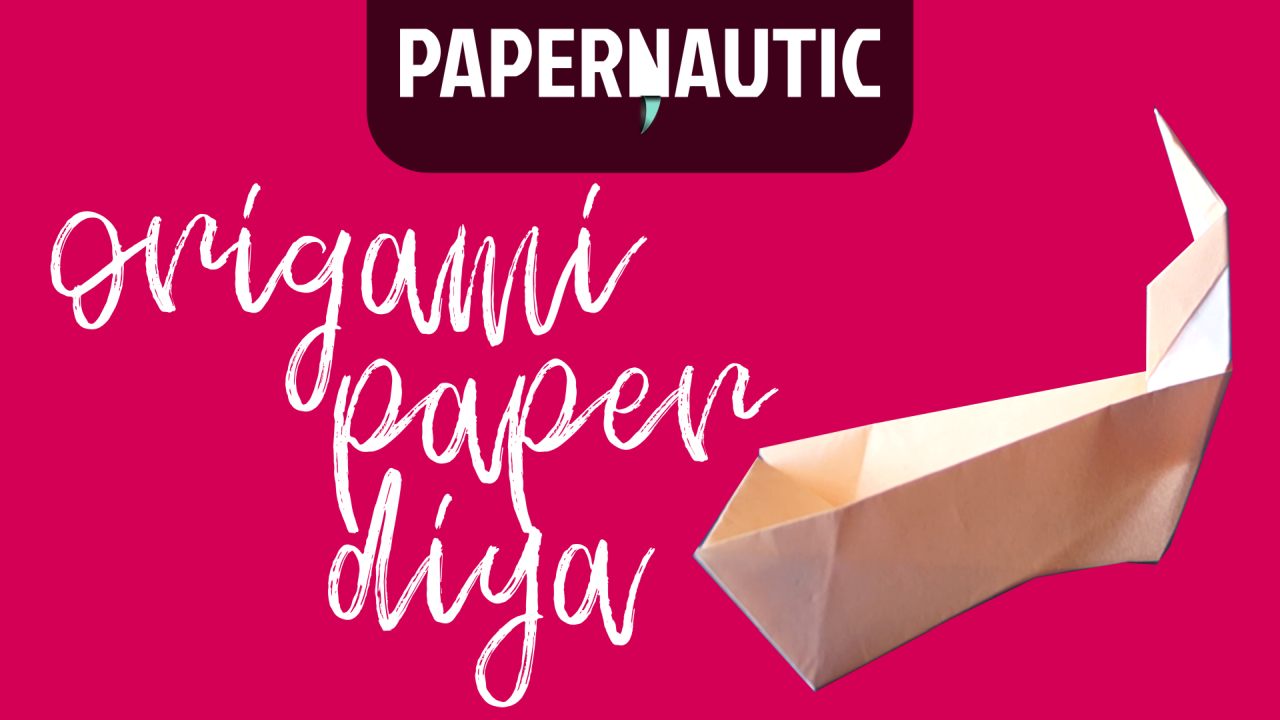 Origami paper diya - Papernautic